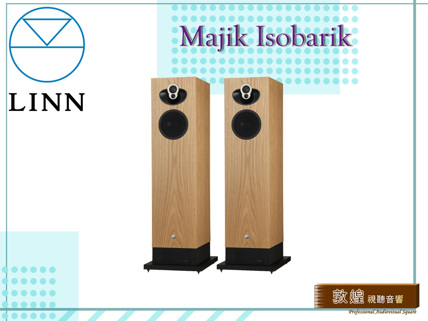 linn majik isobarik speakers